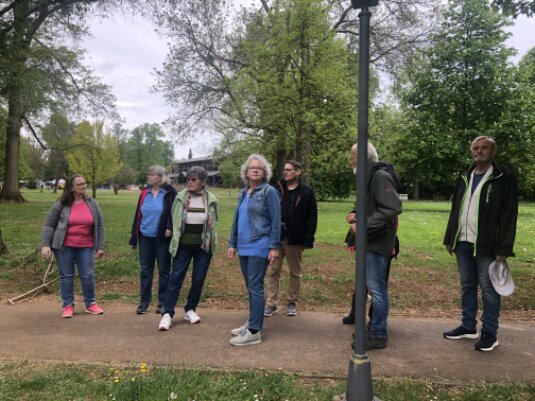 Besuch des Kurparkes in Bad Salzhausen